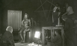 Rudolf Klein-Rogge (links), Brigitte Helm (2.v.l.) bei den Dreharbeiten zu "Metropolis" (1926); Quelle: Murnau-Stiftung, DFF, © Horst von Harbou - Deutsche Kinemathek