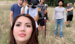 Maria Diane Ventura bei den Dreharbeiten zu "Deine Farbe" (2019); Quelle: DVent Productions, © Maria Diane Ventura