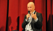 Joachim von Vietinghoff beim Publikumsgespräch mit Paul Werner Wagner am 9. April 2019 im Berliner Kino TONI zur Vorführung von "Engel aus Eisen"; Quelle: Joachim von Vietinghoff, Foto: Veikko Hübner