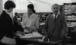 Screenshot aus "Lodenfrey Interview (Nr. 9 Strickwaren)" (1960); Quelle: DFF