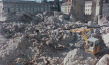 Screenshot aus "Wiederaufbau Frauenkirche Dresden 1993" (1993); Quelle: SLUB Dresden, © SLUB Dresden, Filmverband Sachsen (Dresden), Hirsch Film (Dresden)