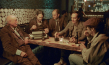 Dietrich Kuhlbrodt, Alexander Merbeth, Charles Toulouse, Rafael Stachowiak, Asad Schwarz (v.l.n.r.) in "Gasmann" (2019); Quelle: missingFILMs, DFF
