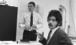 Franz Maron (links) mit Harry Baer in "Warum läuft Herr R. Amok?" (1969); © DFF/Sammlung Peter Gauhe, Fotograf: Peter Gauhe