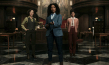 Michelle Yeoh, Angela Bassett, Carla Gugino (v.l.n.r.) in "Gunpowder Milkshake" (2021); Quelle: Studiocanal, DFF, © 2020 STUDIOCANAL SAS