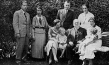 Familie Chodziesner in Finkenkrug 1937 ("HERZBERGMASCHINE #1 Gertrud Kolmar - Wege in Berlin", 2019); Quelle: Sven Boeck, © Sven Boeck