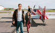 Frederick Lau, Romy Schroeder, Reinout Scholten van Aschat (v.v.n.h.) in "Wolke unterm Dach" (2022), Quelle: Warner Bros. Pictures Germany, DFF, © 2022 Pantaleon Films GmbH, Warner Bros. Entertainment GmbH