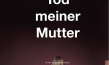 Filmplakat von "Zum Tod meiner Mutter" (2022); Quelle: Grandfilm, DFF