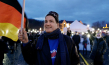Andreas Wild, AfD (2016-2021 Mitglied des Berliner Abgeordneten Hauses, seit 2017 aus der Fraktion ausgeschlossen) 23.1.2021 bei einer Anti-Corona-Demonstration in Erfurt ("Eine deutsche Partei", 2022)