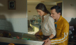 Laura Berlin, Anthony Jeanne (v.l.n.r.) in "Die Farbe des Windes" (2022)