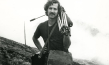 Werner Herzog bei den Dreharbeiten zu "La Soufrière" (1976)