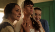 Gresa Pallaska, Rina Krasniqi, Jonida Vokshi (v.l.n.r.) in "Luanas Schwur" (2021)