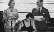 Renate Müller (links), Hermann Thimig (rechts) in "Die Privatsekretärin" (1931)