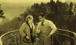 Screenshot mit Evi Eva, Luciano Albertini (v.l.n.r.) aus "Mister Radio" (1924)