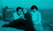 Screenshot mit Luciano Albertini, Agnes Nero, Annie Gorilowa (v.l.n.r.) aus "Mister Radio" (1924)