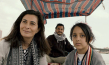 Darina Al Joundi, Ali El Kareem, Zainab Joda (v.l.n.r.) in "Unser Fluss...Unser Himmel" (2023)
