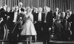 Yehudi Menuhin, Sabine Sinjen, Dieter Borsche (v.l.n.r.) in "Sabine und die 100 Männer" (1960)