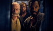 Liam Cunningham, Chris Walley, Corey Hawkins (v.l.n.r.) in "Die letzte Fahrt der Demeter" (2023)