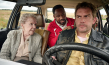 Enzi Fuchs, Castro Dokyi Affum, Sebastian Bezzel (v.l.n.r.) in "Rehragout-Rendezvous" (2023)