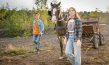 Franz Ferdinand Krause, Martha Haberland (v.l.n.r.) in "Ponyherz - wild und frei" (2023)