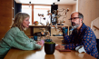 Caroline Peters, Christoph Maria Herbst (v.l.n.r.) in "Der Spitzname" (2024)
