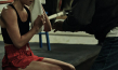 Luise Großmann, Ving Rhames (v.l.n.r.) in "Uppercut" (2023)