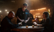 Dave Bautista, Paul W. S. Anderson, Milla Jovovich (v.l.n.r.) bei den Dreharbeiten zu "In the Lost Lands" (2025)
