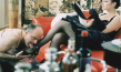 Teco Celio, Elena Panova (v.l.n.r.) in "Beresina oder Die letzten Tage der Schweiz" (1999)