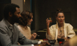 Nicholas Pinnock, Charlotte Ritchie, Minnie Driver (v.l.n.r.) in "The Assessment" (2024)