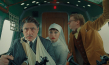 Benicio del Toro, Mia Threapleton, Michael Cera (v.l.n.r.) in "Der phönizische Meisterstreich" (2025)