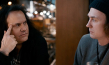 Mille Petrozza,  Lars Eidinger (v.l.n.r.) in "Kreator - Hate & Hope" (2025)
