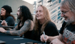 Mille Petrozza, Frédéric Leclercq, Sami Yli-Sirniö, Jürgen 'Ventor' Reil (v.l.n.r.) in "Kreator - Hate & Hope" (2025)