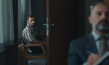 Abbas Imani (links) in "The Witness" (2024)