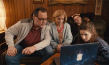 Markus John, Johanna Gastdorf, Florian Geißelmann, Lou Strenger (v.l.n.r.) in "Seid einfach, wie ihr seid" (2022)