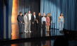 Kilian Sladek, Timon Lumière, Aziz Dyab, Bernd Hölscher, Holger Stockhaus, Jasmin Shakeri, Marta Helmin, Dorothee Dalg, Viviana Schmidt, Jennifer Kothe, Jerusha Wahlen (v.l.n.r.) in "No Hit Wonder" (2025)