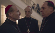 Ralph Fiennes, Brían F. O'Byrne, Thomas Loibl (v.l.n.r.) in "Konklave" (2024)