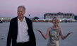 Stellan Skarsgård, Elle Fanning (v.l.n.r.) in "Sentimental Value" (2025)