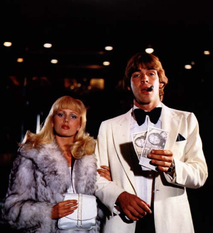 Uschi Buchfellner, Sascha Hehn (v.l.n.r.) in "Kreuzberger Liebesnächte" (1980)