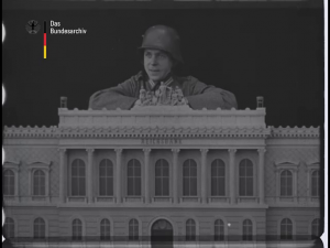 "Ein im Mittelpunkt des Interesses stehendes Gebäude:  Die Reichsbank in Berlin"