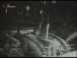 Das Thomas-Stahlwerk der Gutehoffungshütte zu Oberhausen Rheinland