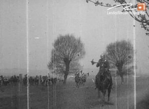 Dragoner - Regiment "König" auf dem Cannstatter Wasen