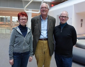 Antje Starost, Helmuth Caspar von Moltke, Hans Helmut Grotjahn (v.l.n.r.)