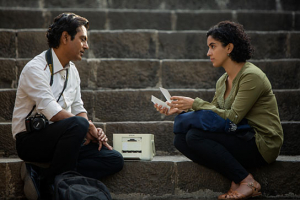 Nawazuddin Siddiqui, Sanya Malhotra in "Photograph" (2018); Quelle: NFP marketing & distribution*, DFF, Foto: Joe D’Souza, © Courtesy of Amazon Studios