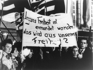 "Ungarn in Flammen" (1957); Quelle: DFF