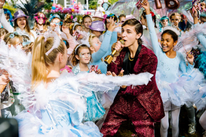 Lukas Rieger (vorne rechts) in "Mein Lotta-Leben - Alles Bingo mit Flamingo!" (2019); Quelle: Wild Bunch Germany, DFF, © Wild Bunch Germany, Martin Rottenkolber