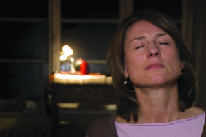 Corinna Harfouch in "Mein Leben - Corinna Harfouch: Was ich will ist spielen!" (2009); Quelle: Sabine Michel, © Martin Langner, gebrüder beetz filmproduktion