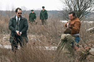 Felix Kramer (links), Trystan Pütter (rechts) in "Freies Land" (2019); Quelle: Telepool, DFF, © Verleih Telepool