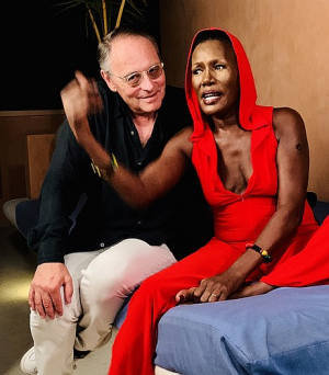 Gero von Boehm, Grace Jones in "Helmut Newton – The Bad and the Beautiful" (2019); Quelle: Filmwelt Verleih, DFF, © Foto: Pierre Nativel, LUPA FILM