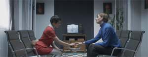 Elisabeth Taraba, Paul Boche in "Das Wie ist das Was" (2020), Quelle: Filmfestival Max Ophüls Preis 2020, © Filmuniversität Babelsberg Konrad Wolf