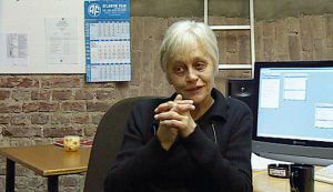 Barbara Hennings in "Schnitte in Raum und Zeit" (2006); Quelle: film & kunst