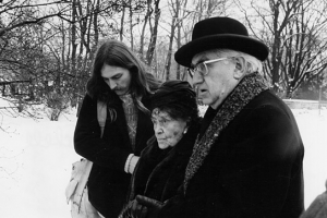 Manuel Sellner, Elsa Wagner, Gustav Rudolf Sellner (v.l.n.r.) in "Der Fußgänger" (1973); Quelle: DFF